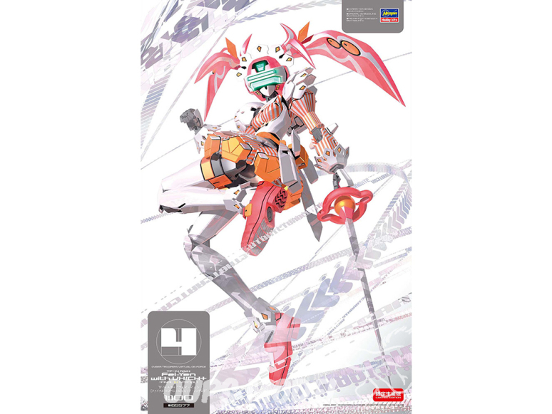 Hasegawa maquette figurine 65577 TF-14 A/M+ « Fei-Yen Final 14 Special Vivid Cinderella » 1/100