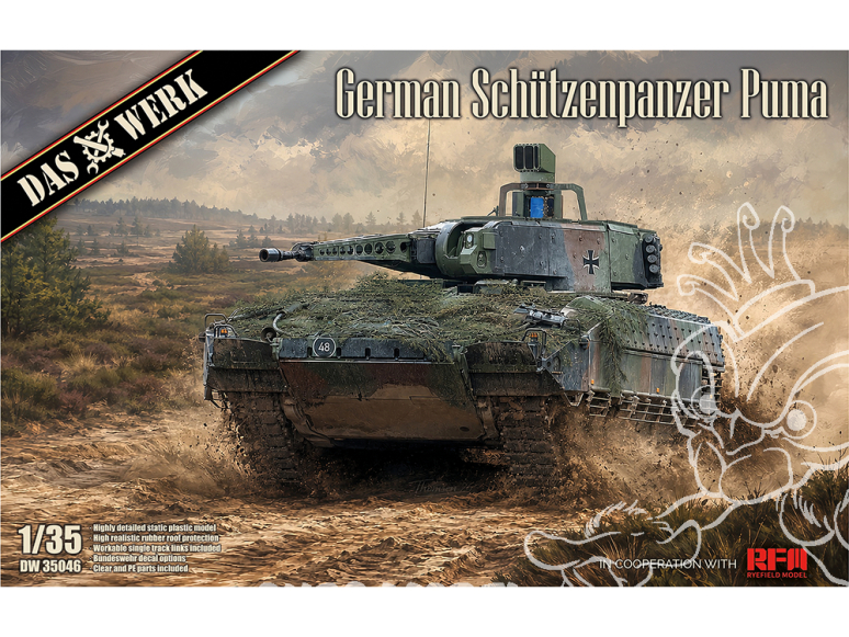 DAS WERK maquette militaire DW35046 German Schützenpanzer Puma 1/35