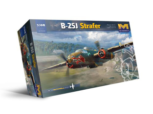 HK Models maquette avion 01F009 North American B-25J Mitchell Strafer version 1/48