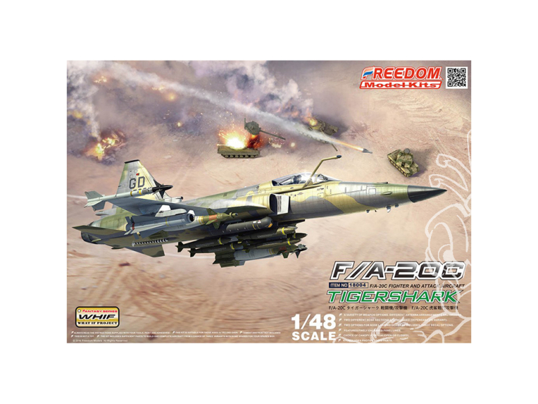 Freedom maquette avion 18004 F/A-20C Tigershark 1/48