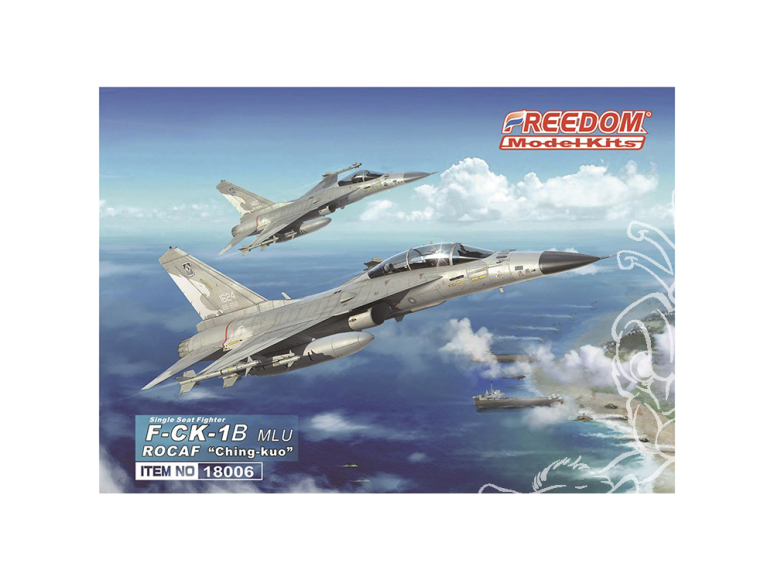 Freedom maquette avion 18006 F-CK-1D ROCAF Biplace Ching-Kuo Indigenous defence fighter 1/48
