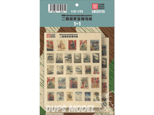 Lanmo Model maquette militaire LM35113 Cartes des batailles de la Seconde Guerre mondiale 1+1 1/35