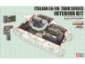 Lanmo Model maquette militaire NM3502 Kit structure interne de la série de chars L6/40 1/35