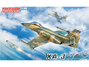 Freedom maquette avion 18017 XA-3 AIDC Lei Ming Single-seat ground-attack aircraft 1/48