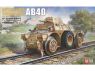 Lanmo Model maquette militaire MM35011 Italian AB40 AUTOBLNDA "FERROVIARIA' 1/35