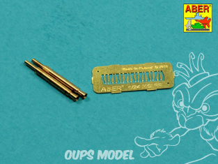Aber A24004 set de 2 futs de Oerlikon 20mm MG FF 1/24