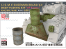 Lanmo Model maquette militaire LM35029 Dispositif eaux profondes Oil Drum Sherman M4A2/A3 US Army Théâtre Pacifique WWII 1/35
