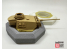 Lanmo Model maquette militaire LM35016 Bunker en béton pour tourelle char moyen allemand de la Seconde Guerre mondiale 1/35