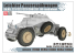 Lanmo Model maquette militaire LM35025 Pneus tout-terrain pour véhicules allemands Sd.Kfz. 221/222/223/260/261 1/35
