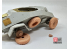 Lanmo Model maquette militaire LM35025 Pneus tout-terrain pour véhicules allemands Sd.Kfz. 221/222/223/260/261 1/35