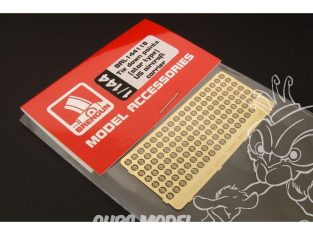 Brengun accessoire diorama BRS144118 Points d'attache (type étoile) Porte-avions américain 1/144