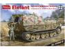 Amusing maquette militaire 35A057 Chasseur de chars lourds Elefant Sd.Kfz.184 avec Zimmerit 1/35