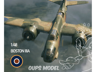 HK Models maquette avion 01F015-LTD RAF Boston IIIA. Serie limited 1/48