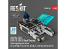 ResKit kit RSK48-0018 Chariot de positionnement dolly pour tracteur de pont A/S32A-32A SD-1D, SD-2, avec conducteur 1/48