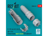ResKit kit d'amelioration avion RSU48-0473 Tuyères d'échappement F-111A B C D E EF-111 ouvertes et fermées kit Academy 1/48