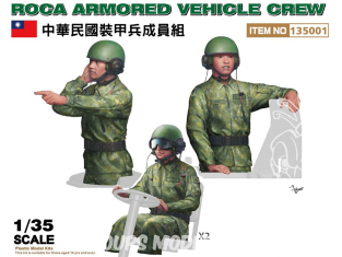 Freedom maquette militaire 135001 Equipage véhicule blindé ROCA 1/35
