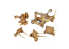 ZVEZDA maquette figurines 8014 machines de sieges 1.72