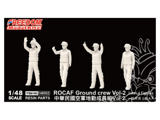 Freedom maquette avion 148002 Equipage au sol ROCAF Vol.2 1/48