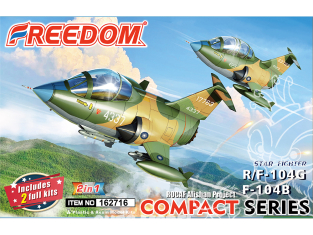 Freedom Compact series 162716 R/F-104G - F-104B Star Fighter ROCAF Alisha Project