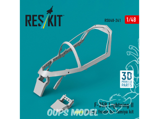 ResKit amelioration RSU48-0241 Cadre de verrière ouverte F-35B Lightning II kit Tamiya Impression 3D 1/48