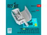 ResKit amelioration RSU48-0649 Moteur gauche T700 et nacelles ouvertes pour MH-60 UH-60 HH-60 kit ICM Impression 3D 1/48