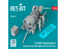 ResKit amelioration RSf48-0186 Chariot transport A-10A/C Thunderbolt II avec moteur équipe maintenance 4 pièces 1/48