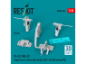 ResKit amelioration RSU48-0503 Kit d'armement système alimentation bandes munitions GAU-16/A Browning M2HB CH-53/MH-53 3p 1/48
