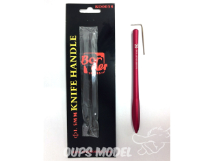 Border model outillage BD0058-R Porte lame à graver rouge 1.5mm