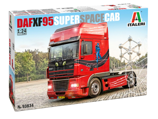 Italeri maquette camion 93834 DAF XF 95 SUPER SPACE CAB 1/24