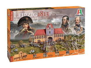 Italeri maquette historique 6119 Leipzig 1813 La Bataille des Nations 1/72