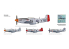 Border model maquette avion BF-015 P-51D Mustang Intérieur complet 1/35