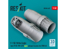 ResKit RSU48-0627 Tuyères d'échappement ouvertes pour F-15E Strike Eagle (version tardive, F100-PW-229) pour GWH 1/48