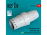 ResKit kit d'amelioration avion RSU48-0617 Tuyère d’échappement ouverte du F-16 Fighting Falcon (F100-PW-220) Kit Hasegawa 1/48