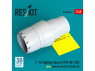 ResKit kit d'amelioration avion RSU48-0616 Tuyère d'échappement ouverte du F-16 Fighting Falcon (F110-GE-129) Kit Kinetic 1/48