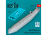 ResKit RSU72-0567 Réservoir de carburant PTB-1500 pour MiG-29 Fulcrum (1 pièce) imprimée en 3D 1/72