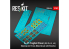 ResKit RSB48-0006 Su-25 Frogfoot Clover BLUE 03 05 41 45 ukrainiennes Décalcomanies principales avec pochoirs 1/48