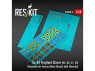 ResKit RSB48-0006 Su-25 Frogfoot Clover BLUE 03 05 41 45 ukrainiennes Décalcomanies principales avec pochoirs 1/48