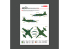 ResKit RSB48-0006 Su-25 Frogfoot Clover BLUE 03 05 41 45 ukrainiennes Décalcomanies principales avec pochoirs 1/48