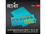 ResKit RSB48-0008 Décalcomanies marquages ​​techniques Su-25 Frogfoot ukrainienne motifs géométriques num 17 33 01 02 1/48