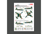 ResKit RSB48-0008 Décalcomanies marquages ​​techniques Su-25 Frogfoot ukrainienne motifs géométriques num 17 33 01 02 1/48