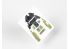 Red Fox Studio Tableaux de bord 3D avion RFQS-32005-2 Messerschmitt Bf 109E-3 Dragon / Hobby 2000 1/32