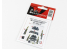 Red Fox Studio Tableaux de bord 3D avion RFQS-32021-2 Messerschmitt Bf109 E-7 Eduard 1/32