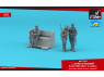 Armory Models figurine F7225 "Au carrefour" Officier et soldats Britannique WWI dans un Dennis 3t Lorry 1/72