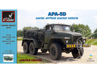 Armory Models kit conversion M72302 APA-5D Démarreur d'aérodrome sur chassis Ural 357D / 4320 1/72