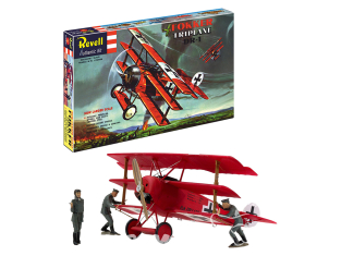 revell maquette avion 03762 Fokker Triplane Dr.I 75 ans de modélisme plastique 1/28