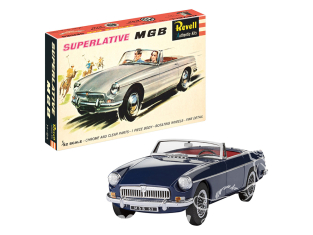 Revell maquette voiture 07753 MGB Roadster 75 ans de modélisme plastique 1/32 Revell maquette voiture 07753 MGB Roadster 75 ans de modélisme plastique 1/32