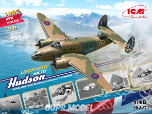 Icm maquette avion 48331 Lockheed Hudson Mk.III 1/48