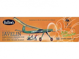 Maquette Guillow's avion bois 603 JAVELIN 150