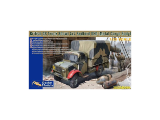 Gecko Models maquettes militaire 35GM0096 Camion 30cwt 4x2 Bedford OXD avec carrosserie métallique 1/35