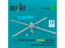 ResKit RSU35-0068 AH-64E Apache late rotor principal déployé pales late systèmes MUMT et MUMT-X kit Takom/Snowman 1/35